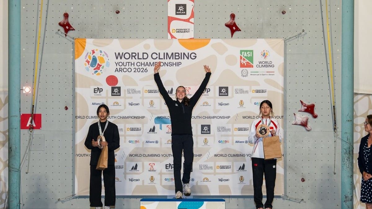 Tauranga speed climber Mila Piatek wins world championship title in Italy