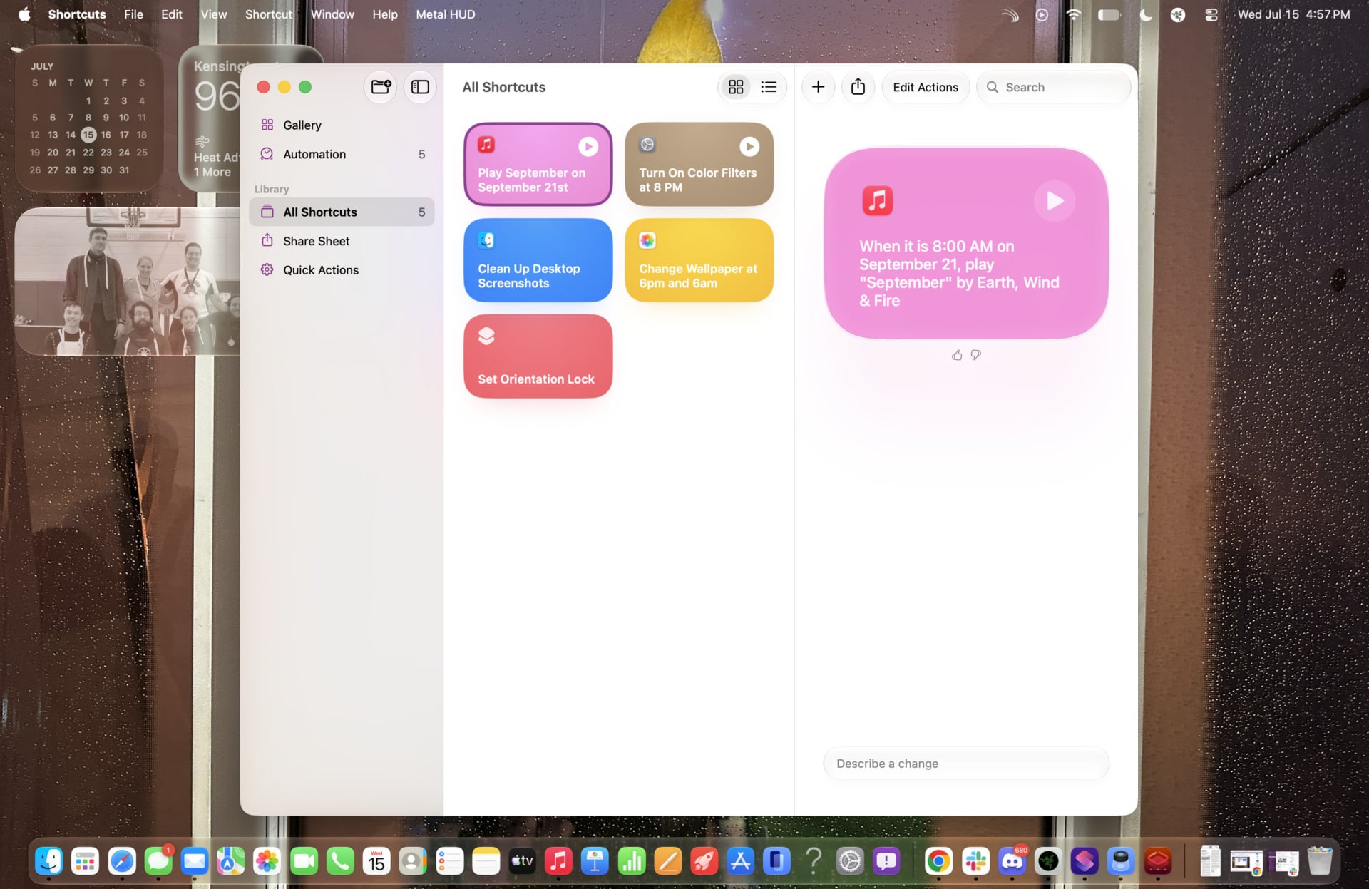 macOS 27 Shortcuts App 2