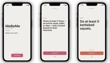 MeBeMe's new ‘interrupter’ app helps you become your best self instead of doomscrolling 