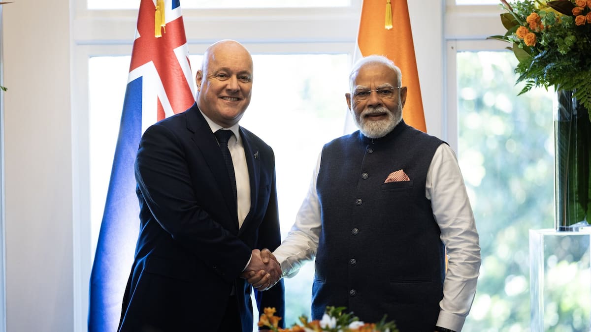 Indian Prime Minister Narendra Modi visits Auckland, New Zealand