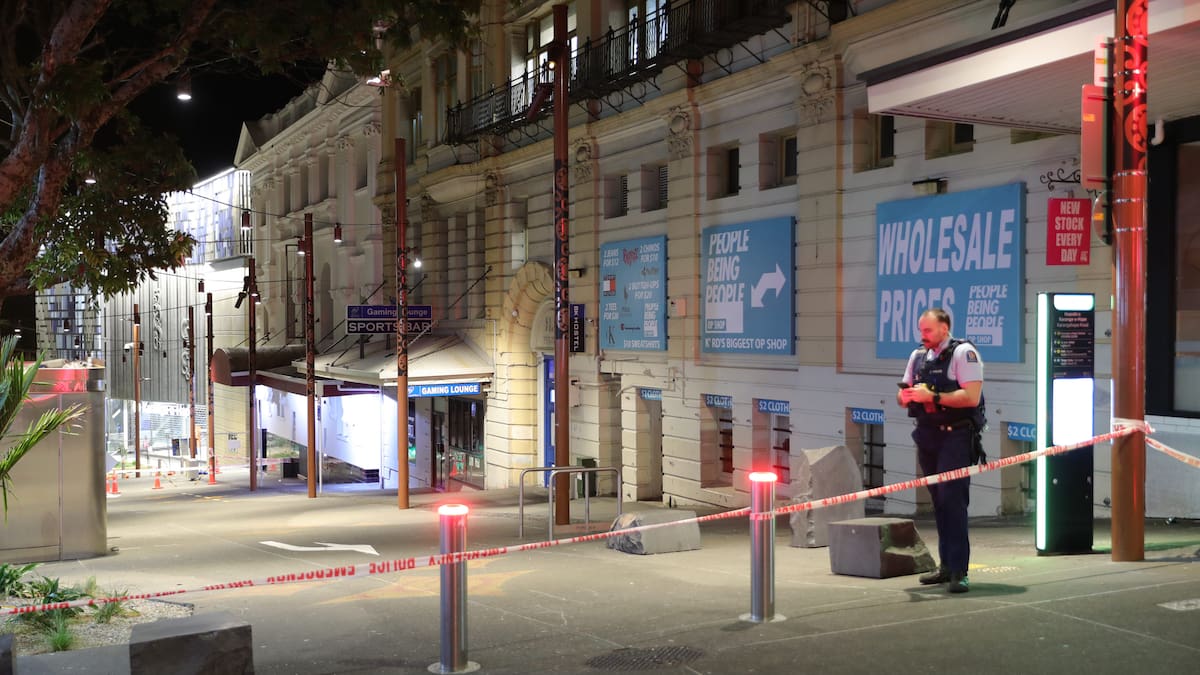 Auckland’s Karangahape Rd cordoned off after serious disorder leaves one hurt