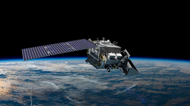 NASA PACE Spacecraft In Orbit