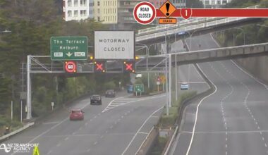 Central Wellington’s Terrace Tunnel reopens after four-vehicle crash shuts both lanes, causes major delays