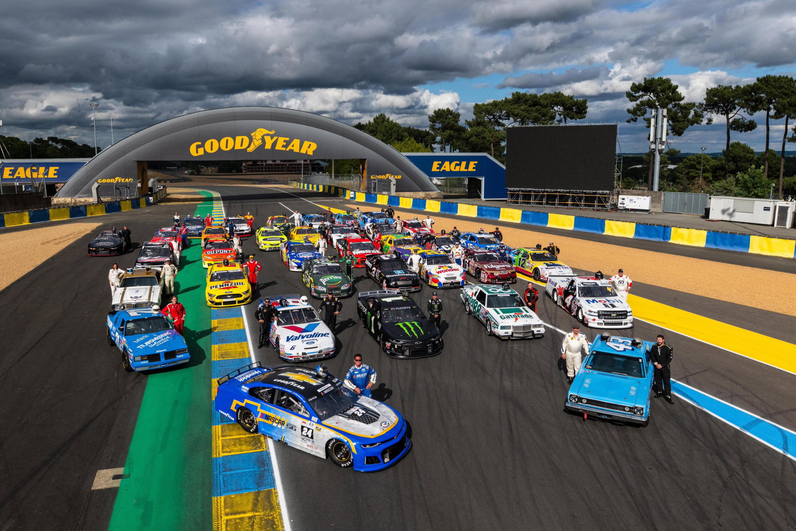 Huge NASCAR Classic fleet takes on Le Mans