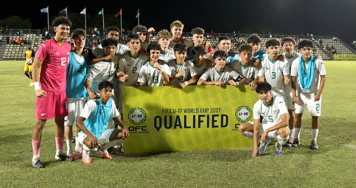 New Zealand and Fiji qualify for next year's FIFA U-17 Men's World Cup