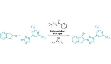 Chemists get twice the reactivity from a single substitution handle