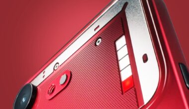 Affordable Nothing Phone (4b) pictured in red for the first time