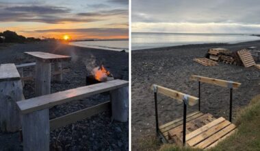 Te Awanga tiki bar stays after council removal mix-up