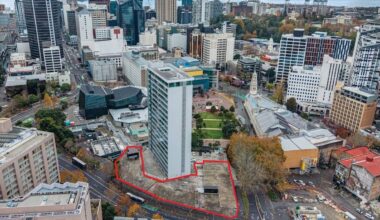 Property Insider: Land around The CAB apartments marketed for student units; Icon NZ accounts; Devonport plans