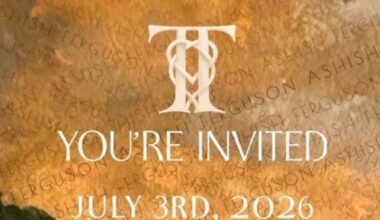 Taylor Swift and Travis Kelce wedding invite leak stuns fans online
