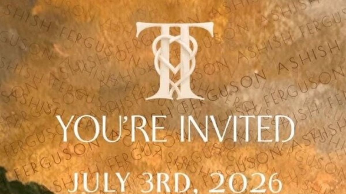 Taylor Swift and Travis Kelce wedding invite leak stuns fans online