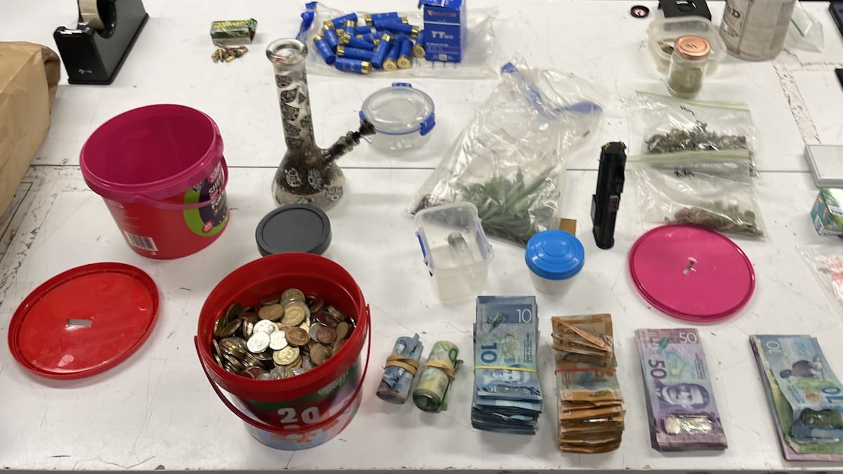 Darfield arrest: Police find large stash of drugs after driver flees on wrong side of road