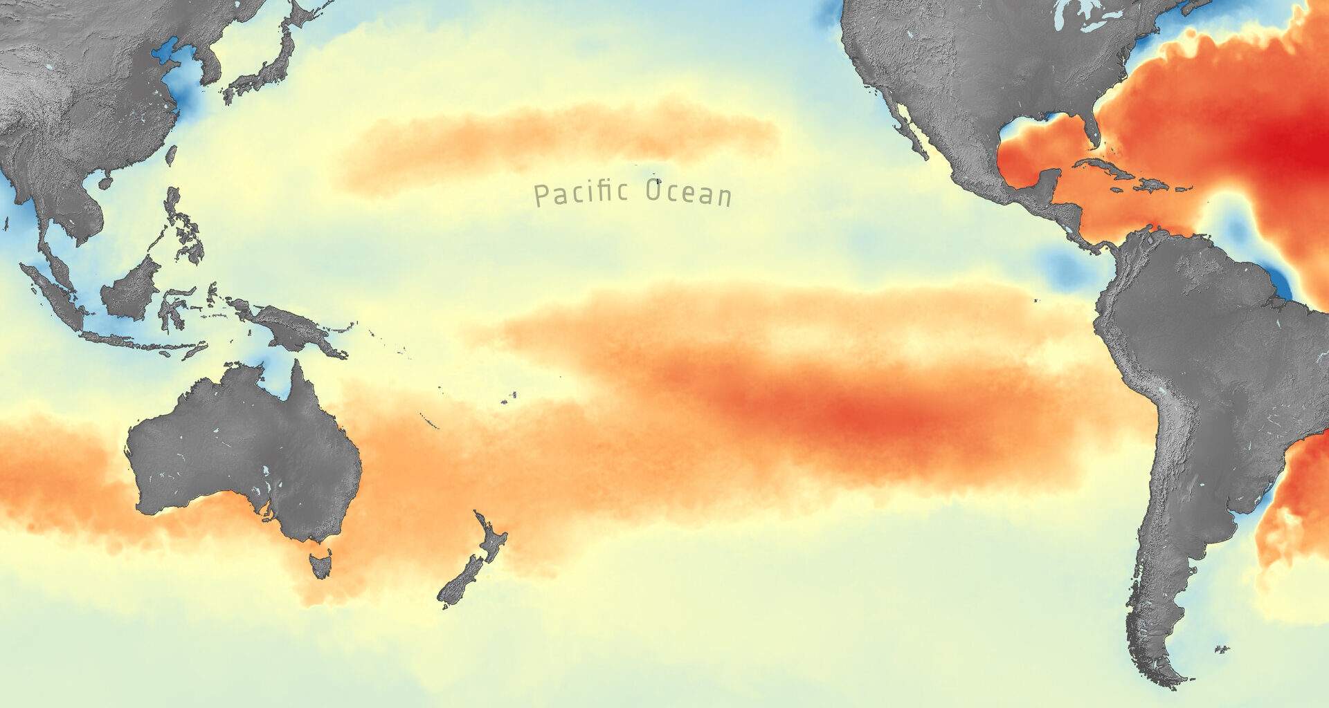 Pacific Ocean salinity June 2026