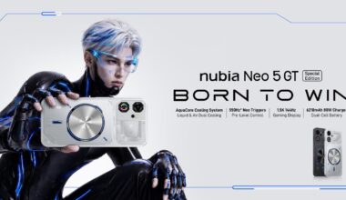 nubia Neo 5 GT Special Edition Debuts with the First and Only Liquid and Air Dual Active Cooling System in Its Class