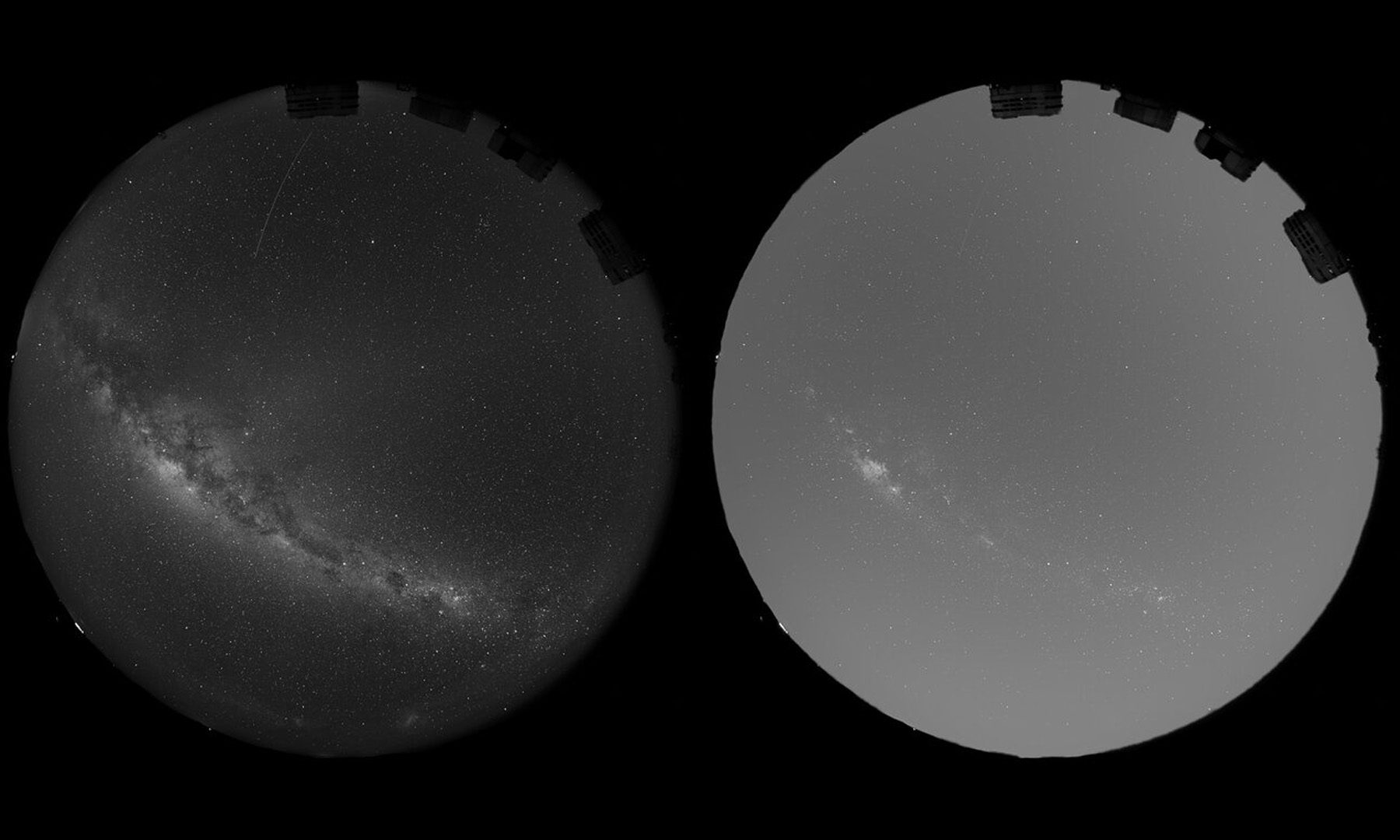 Predicted amount of scattered light caused by Reflect Orbital’s planned 50 000 satellites