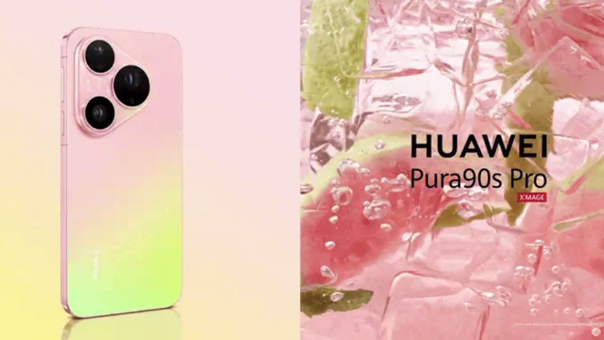 Huawei Pura 90s Pro Pink Guava teaser