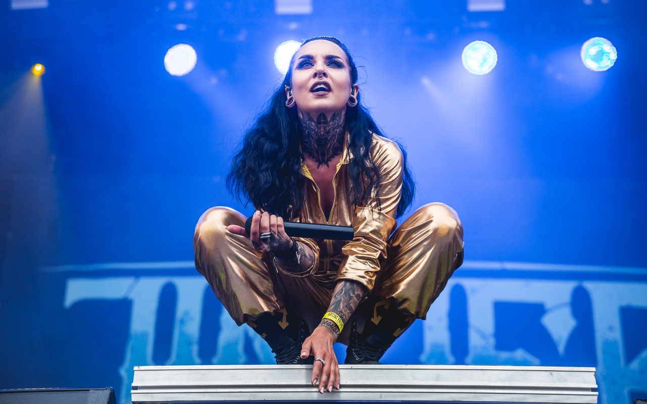 Jinjer live on stage