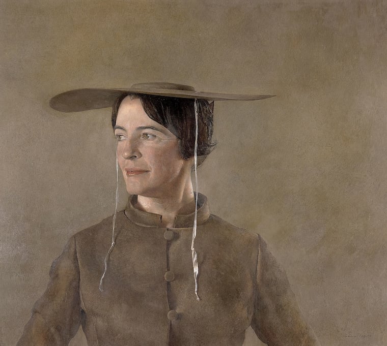Andrew Wyeth's 'Maga's Daughter,' from 1966.