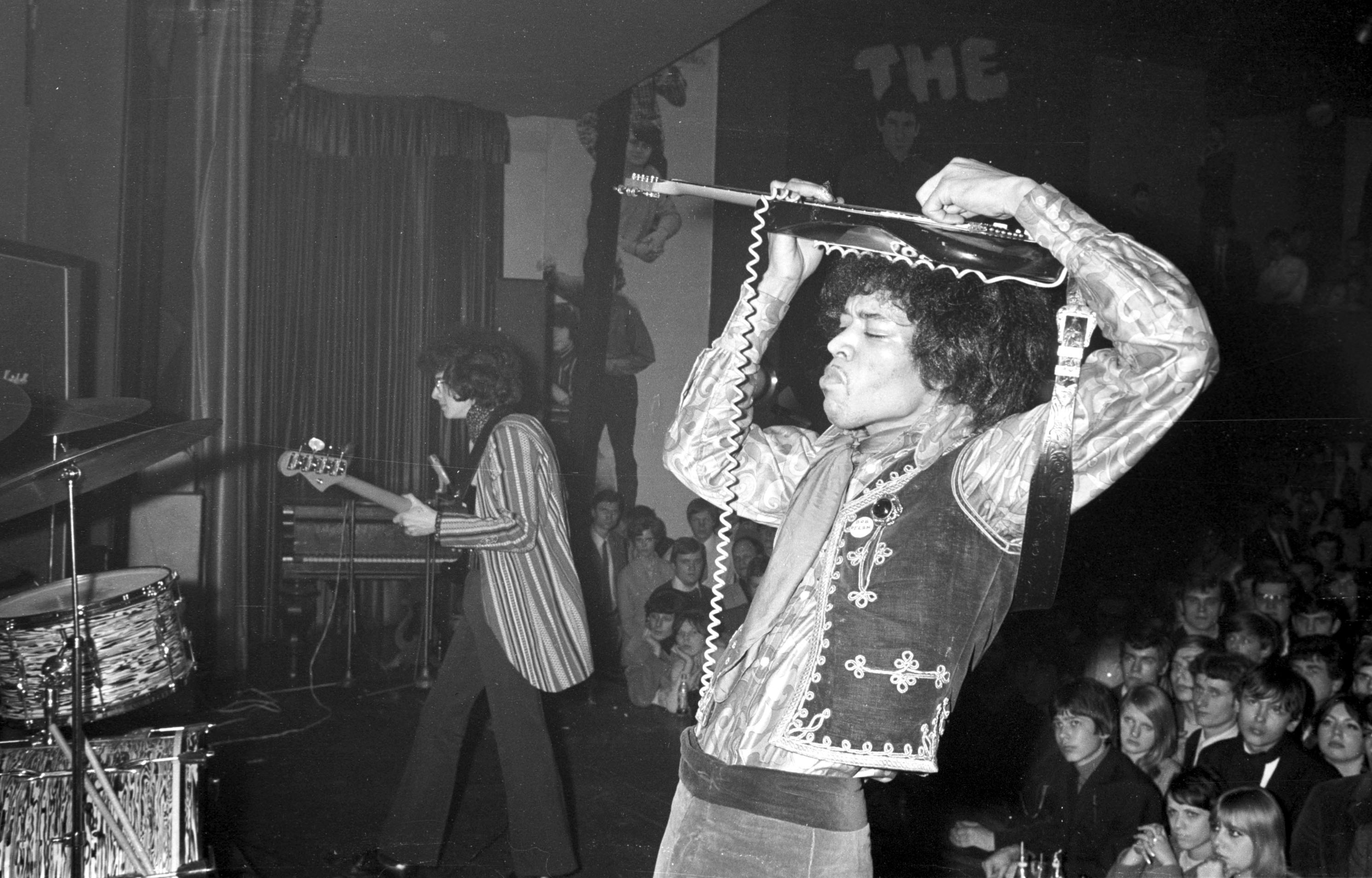 The Jimi Hendrix Experience perform in Hamburg Germany, March 17, 1967