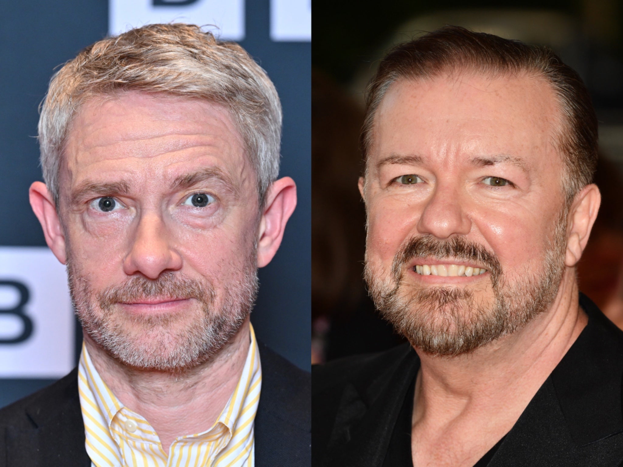 Martin Freeman says that memories of 'The Office' being entirely scripted do not match his own recollections