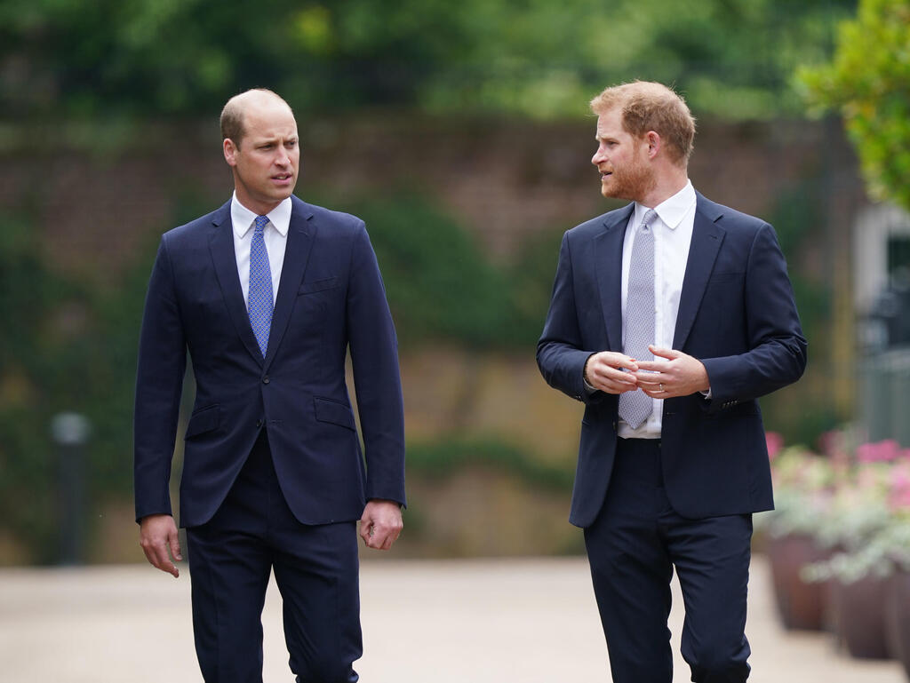 'I didn't attack you, Harold' (Photo: Yui Mok - WPA Pool/Getty Images) הנסיך הארי הנסיך וויליאם