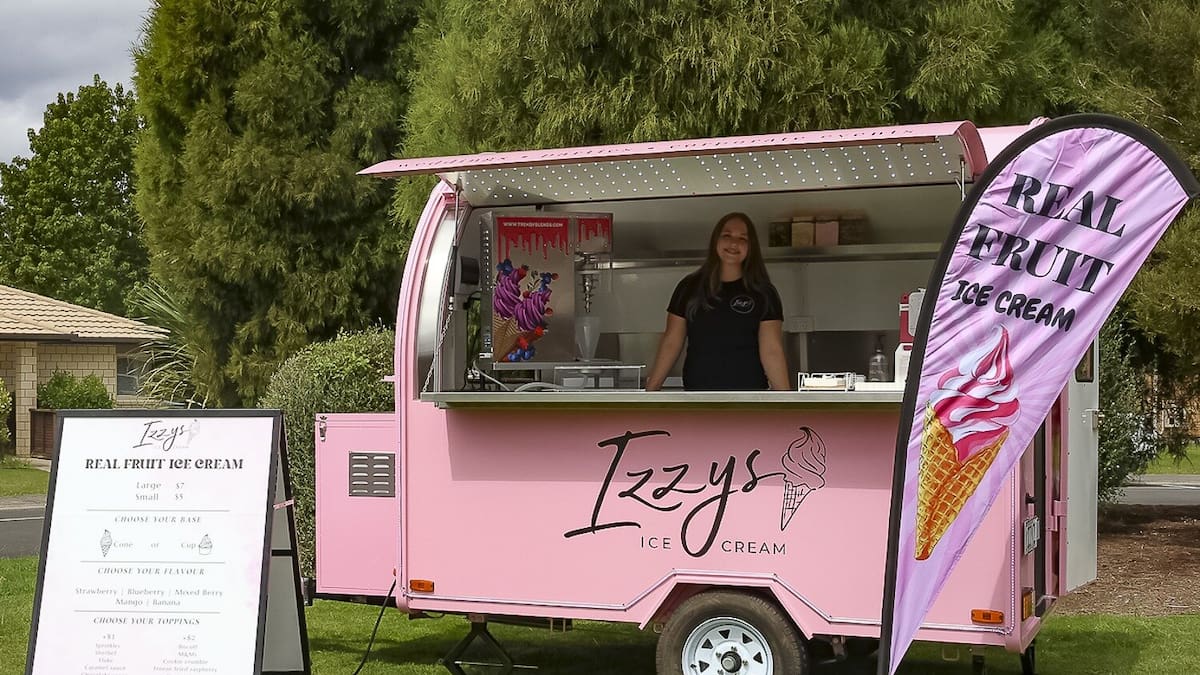 Izzy’s Ice Cream: School project sparks new Rotorua business for 18-year-old