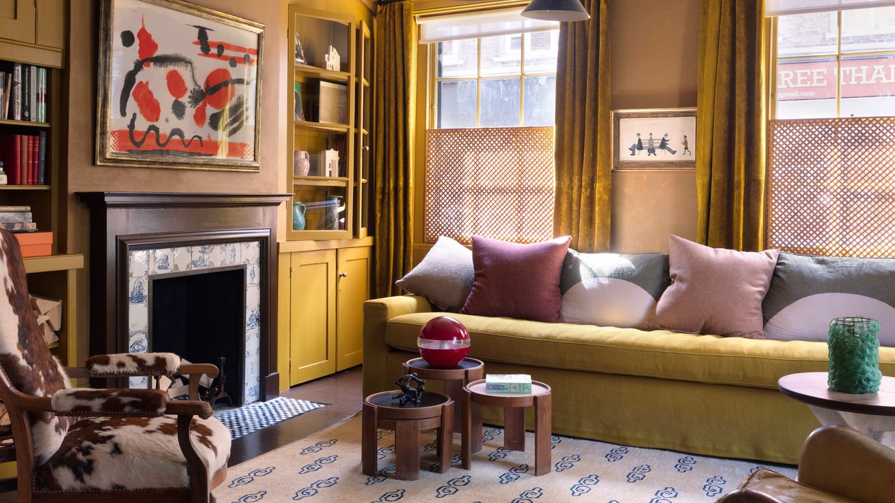 An 18th-century Spitalfields house with intriguing, filmic interiors