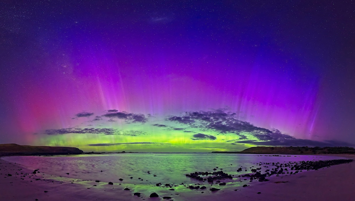 Above: "Bay Beyond Beauty" by Mark Osmotherly, Highly Commended, Nightscapes (International) Category, David Malin Awards 2026