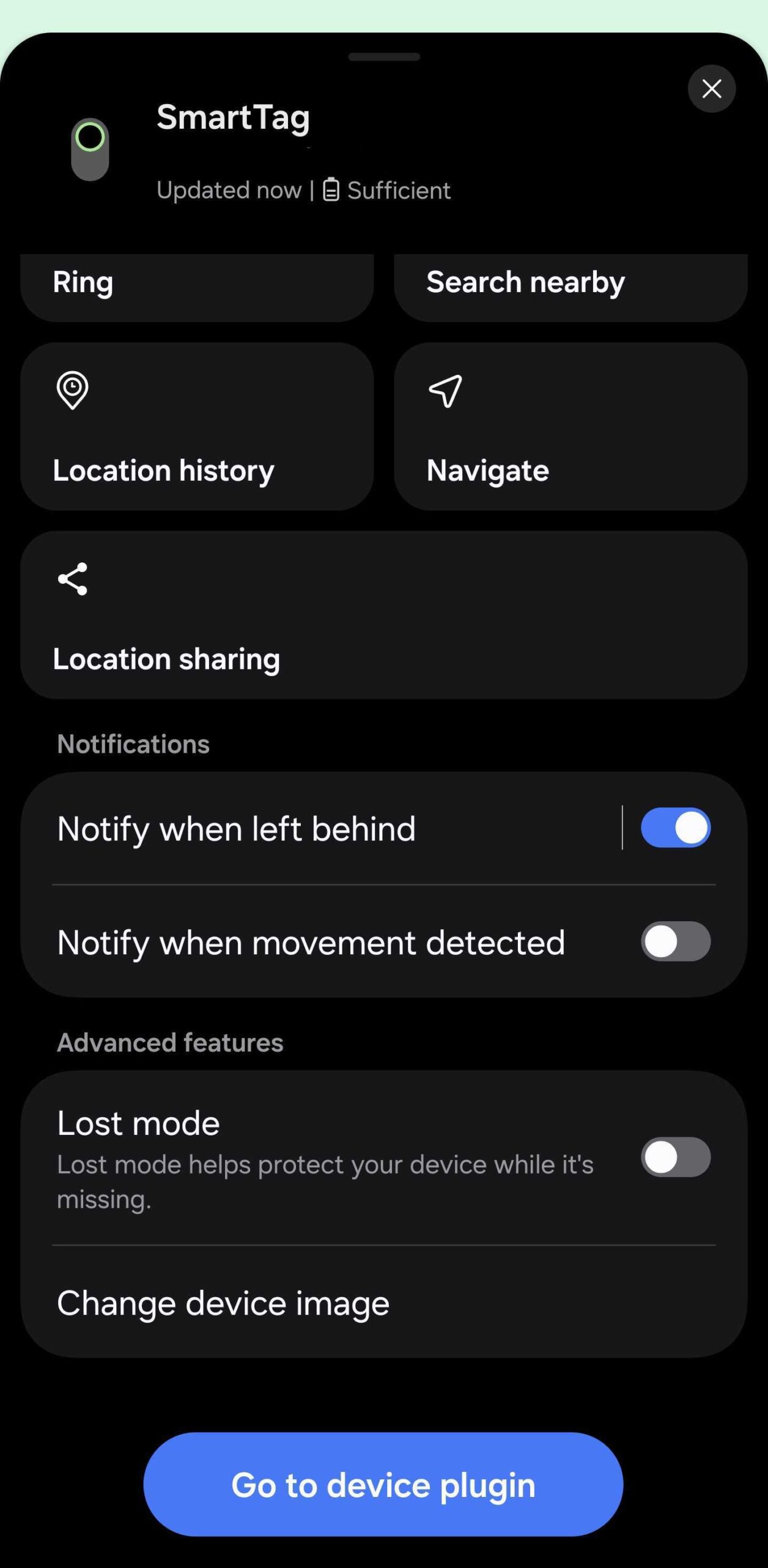 galaxy smarttag 2 notifications