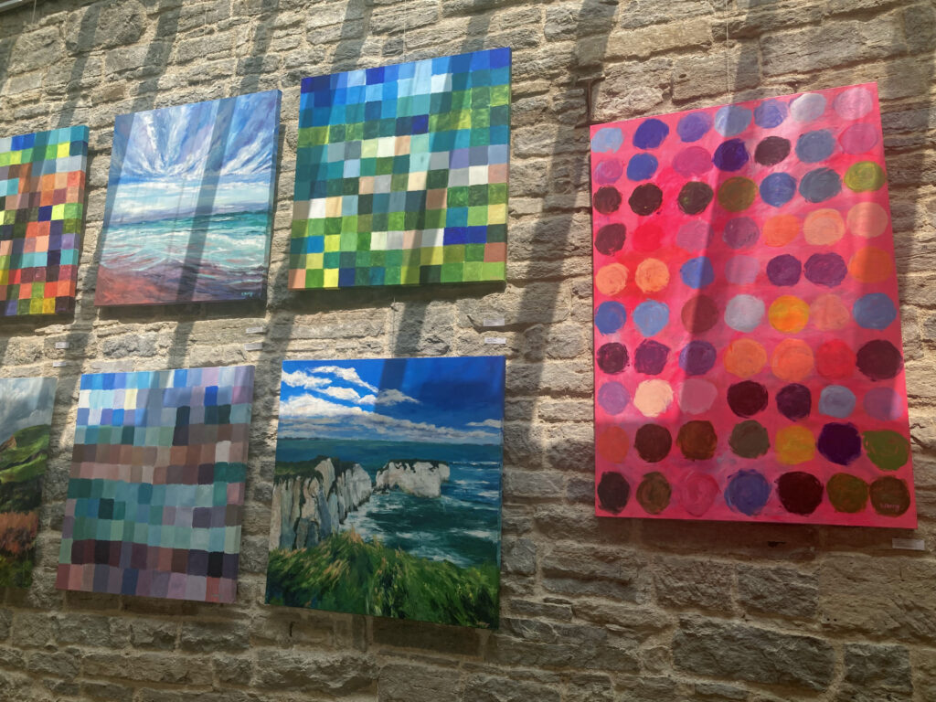 Shelley Perry art exhibition at Durlston