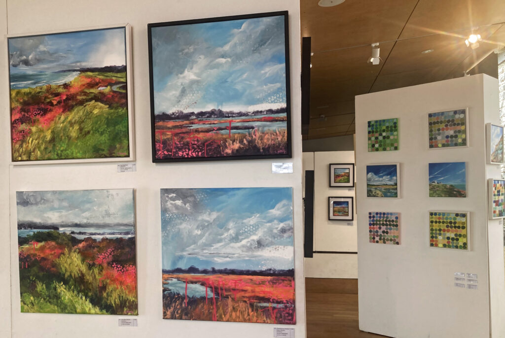 Shelley Perry art exhibition at Durlston