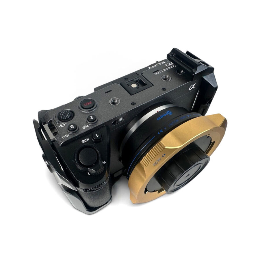 Simmod 4-in-1 ARRI PL adapter on Sony FX3