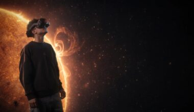 You can now walk through space and gaze into a black hole at this VR exhibit