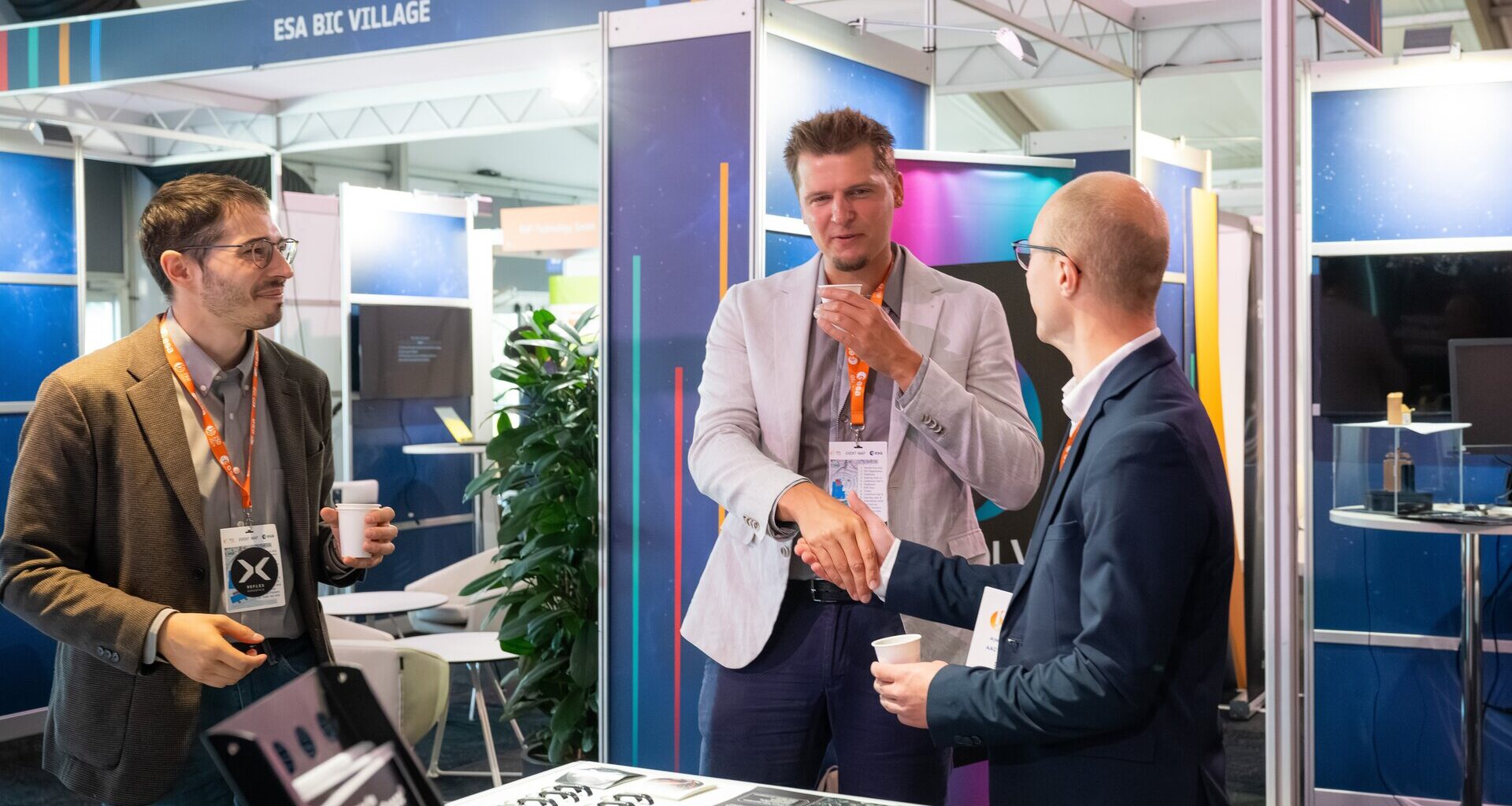 Space startups at ESA