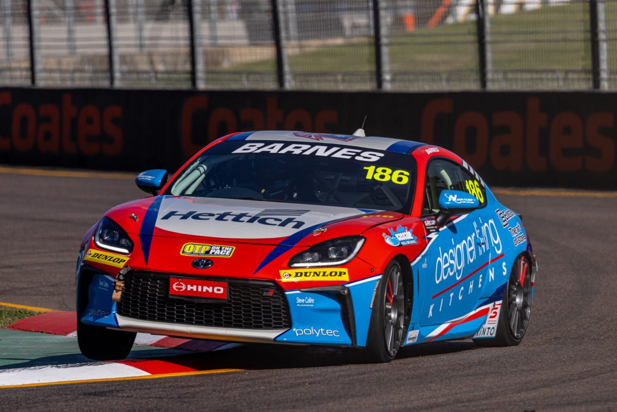 Cooper Barnes took a comfortable victory in the final Toyota GR Cup race in Townsville.