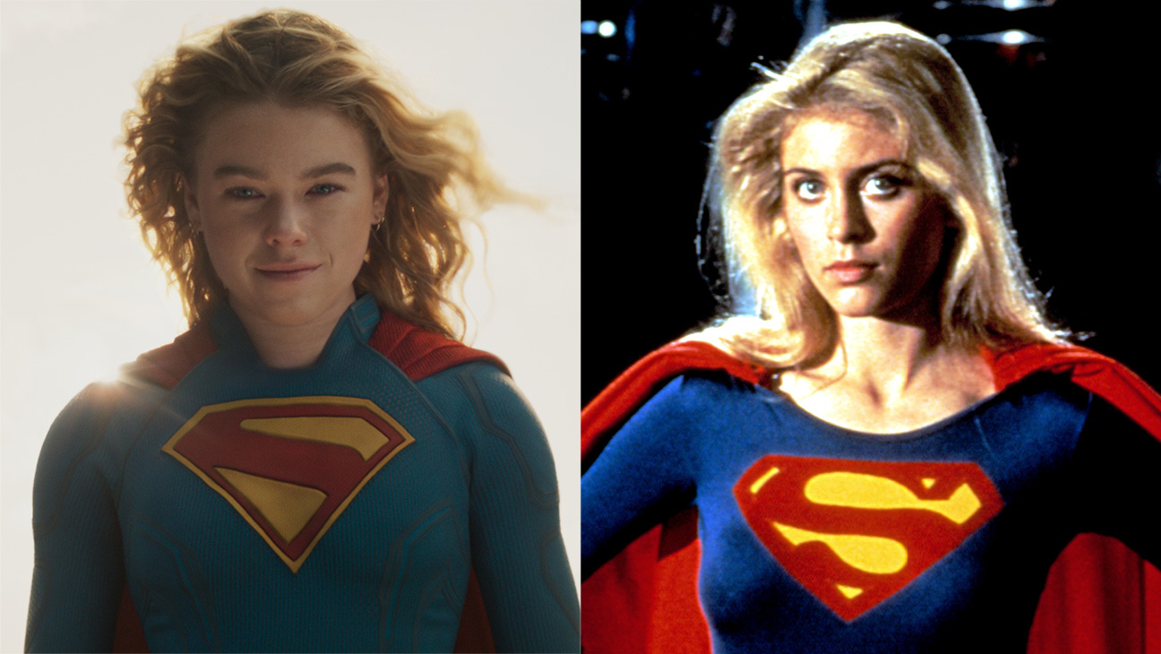 Supergirl Milly Alcock and Helen Slater