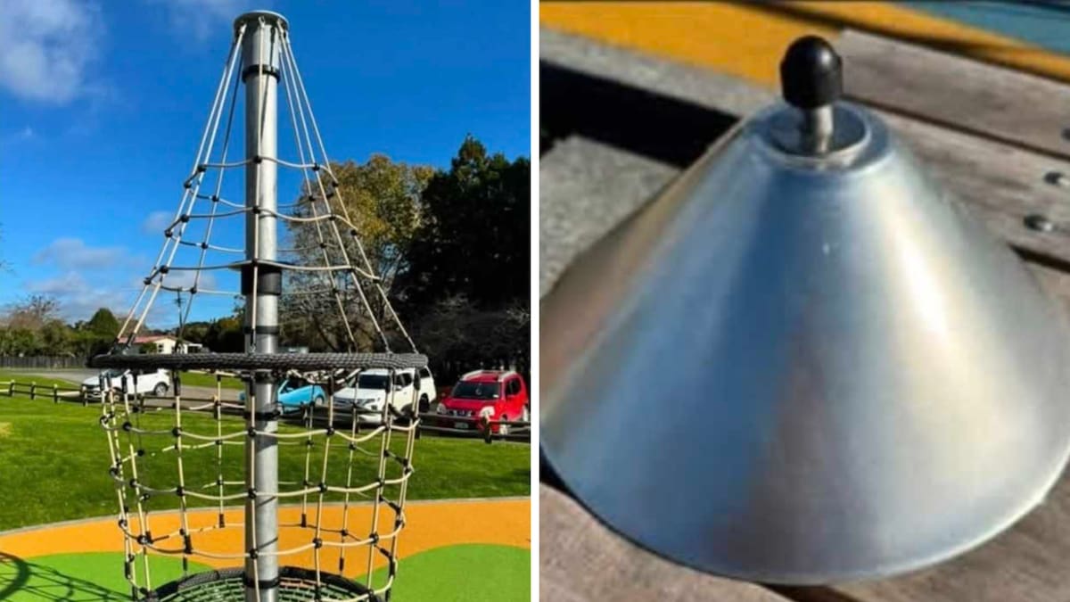 Auckland Council checking playground equipment after tot’s near-miss at Taupaki Reserve