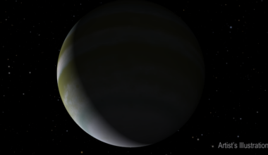 Artist's illustration of the sub-Neptune exoplanet, TOI-270 d. (Credit: NASA)