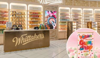 Whittaker’s new Gumdrop Block chocolate inspired by Tip Top’s Goody Gum Drops ice cream
