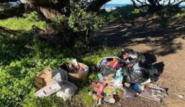 Illegal rubbish dumping blights Gisborne’s popular Makorori surf beach
