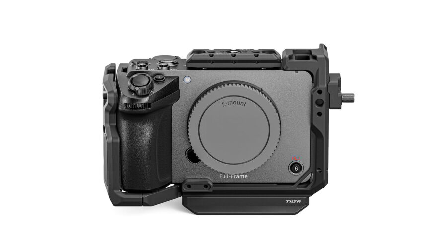 Front of the Tilta Sony FX5 full camera cage