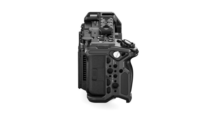 Left side of the Tilta full camera cage for Sony FX5