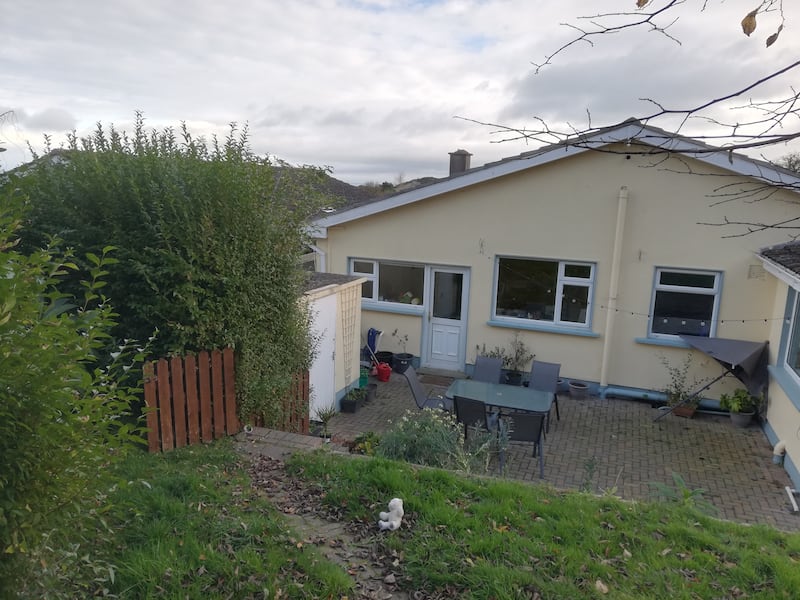 The back of the house before the redesign