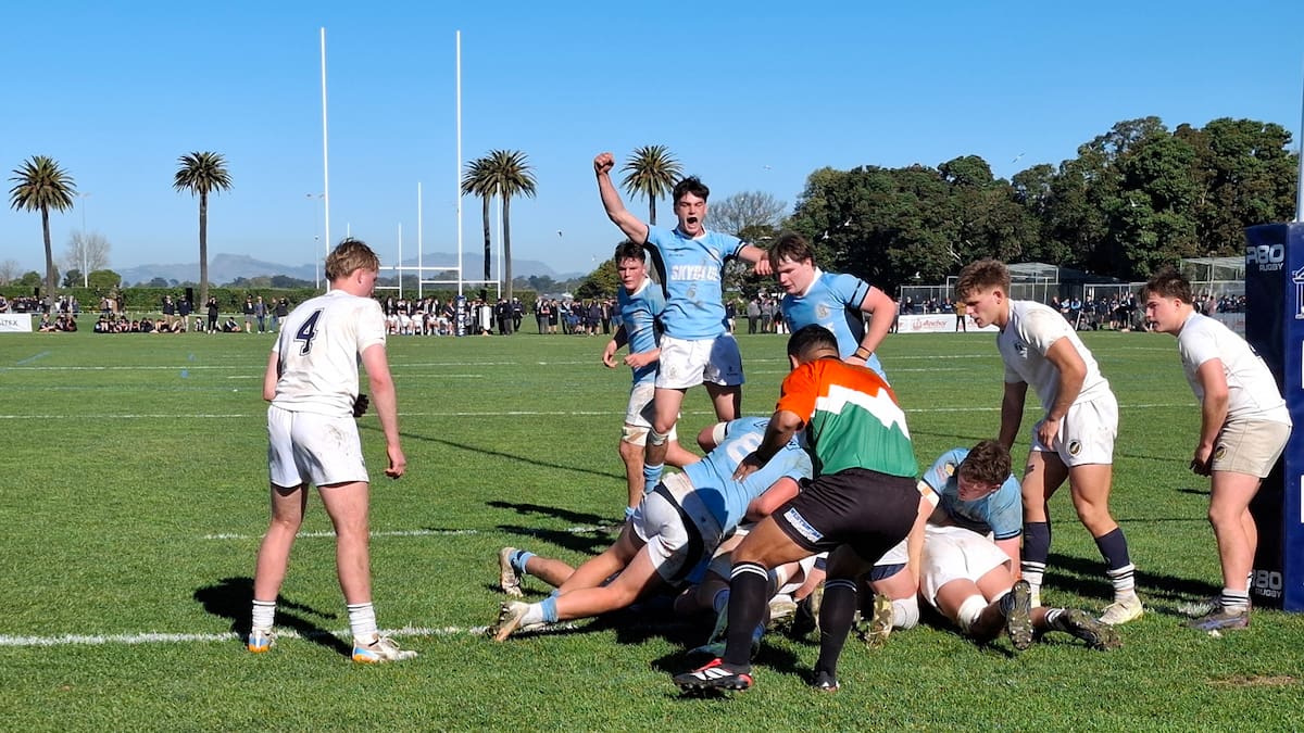 Napier Boys’ High School First XV reach final of Super 8