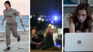 Anthony Ippolito in 'I Play Rocky,' Virginie Efira and Tao Okamoto in 'All of a Sudden,' and Mikey Madison in 'The Social Reckoning'
