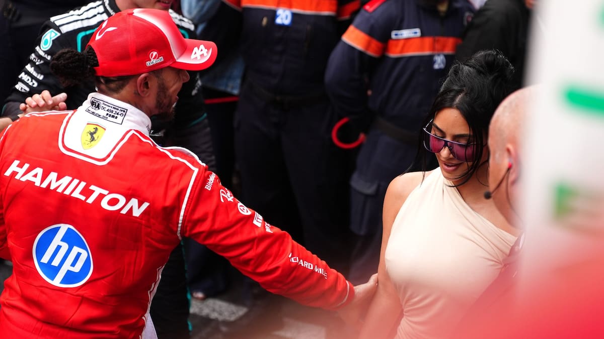 Kim Kardashian makes Lewis Hamilton ‘a happier man’ ahead of British Grand Prix