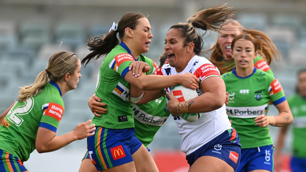 NRLW: Warriors Women suffer nightmare defeat to Raiders in Canberra