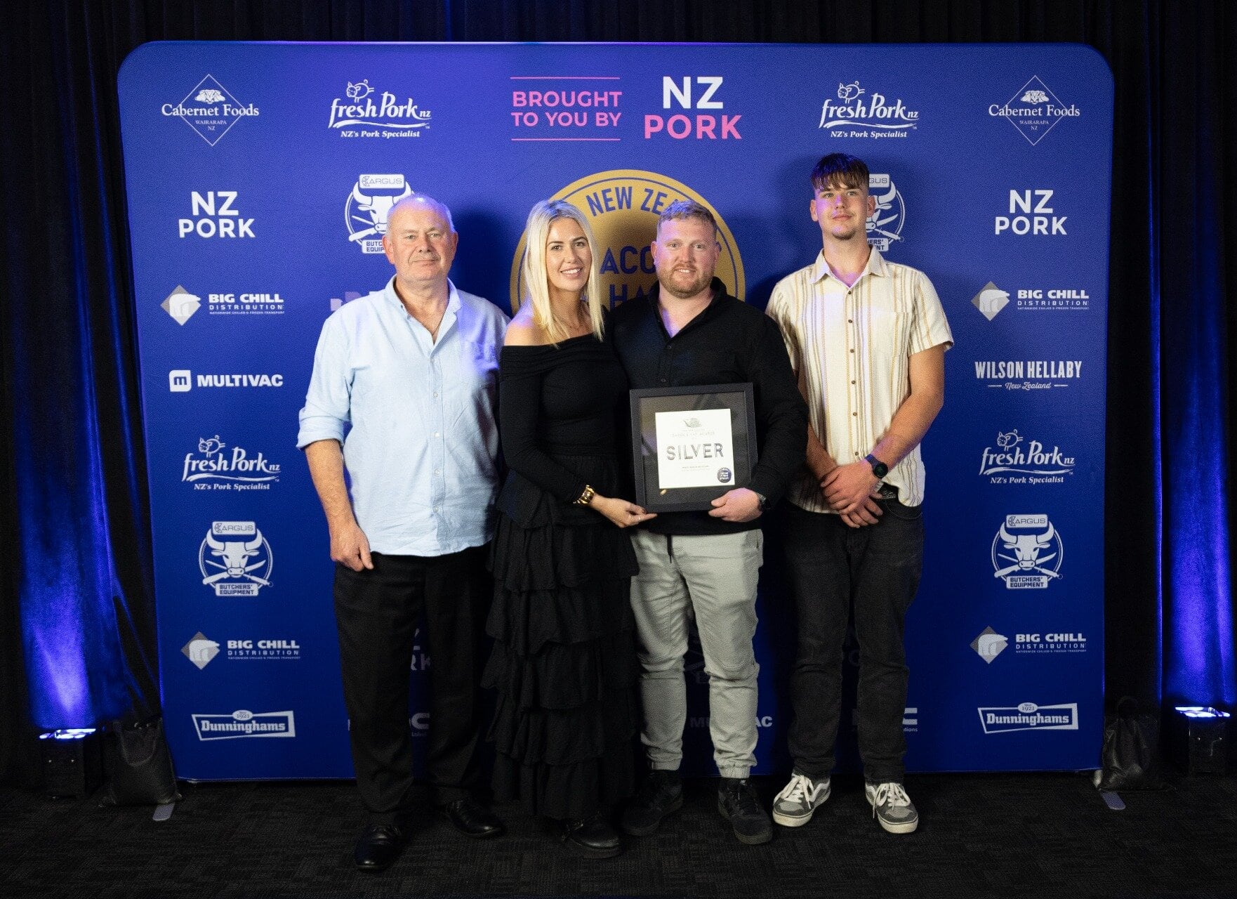 The team from Waihī Beach Butchery. Photo / Retail Meat NZ