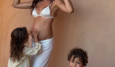 Model Georgia Fowler expecting third baby with husband Nathan Dalah