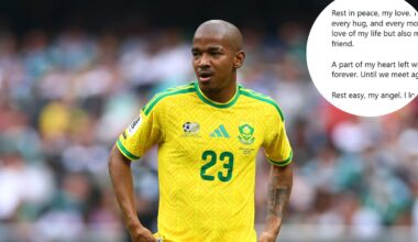 Fifa World Cup: South African footballer Jayden Adams’ partner pays tribute after his death